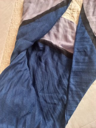 Foulard Carpisa blu e viola