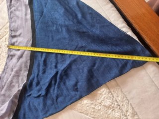 Foulard Carpisa blu e viola