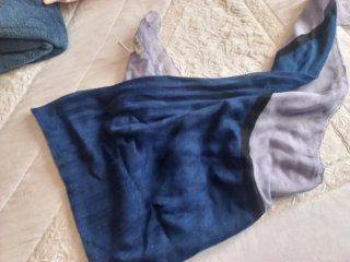 Foulard Carpisa blu e viola