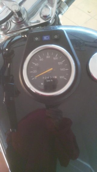 Suzuki LS 650 Cruiser Negra