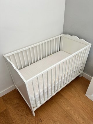 Cuna Ikea Blanca 60x120 cm