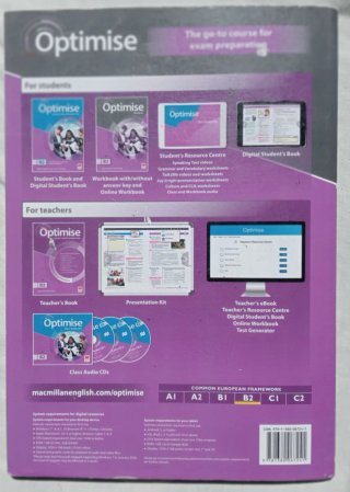 OPTIMISE B2 Workbook without key and Digital Wo...