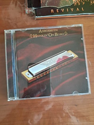 Lote 6 CDs Música Rock: John Fogerty, Aerosmith, C