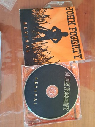 Lote 6 CDs Música Rock: John Fogerty, Aerosmith, C