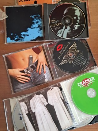 Lote 6 CDs Música Rock: John Fogerty, Aerosmith, C