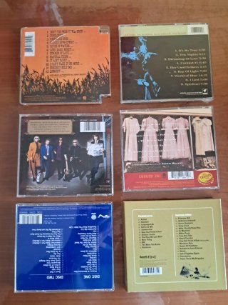 Lote 6 CDs Música Rock: John Fogerty, Aerosmith, C