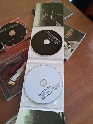 Lote 6 CDs Música Rock: John Fogerty, Aerosmith, C