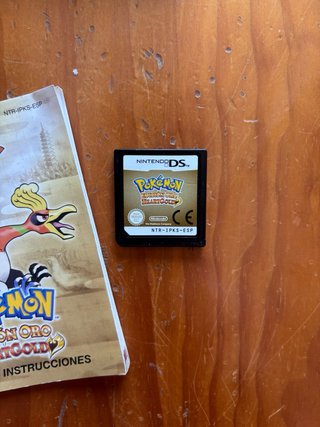 ¡COMO NUEVO! Pokémon HeartGold Edición Oro DS