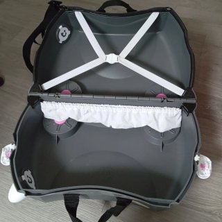 Maleta Trunki Gris y Blanca