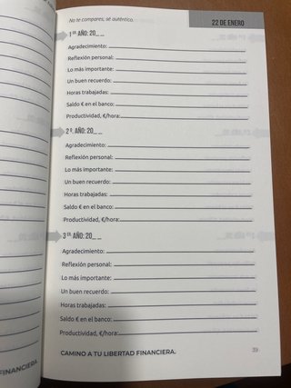 CAMINO A TU LIBERTAD FINANCIERA, 415 págs.