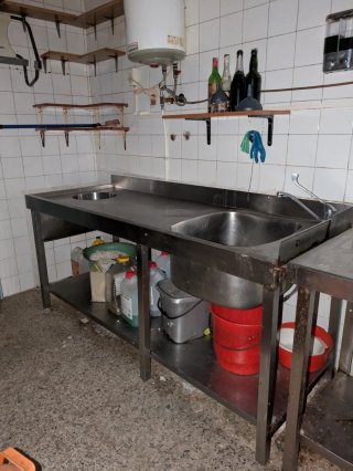 Mesa de trabajo acero inoxidable