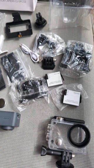 Cámara COOAU 4K 60fps + Accesorios Buceo