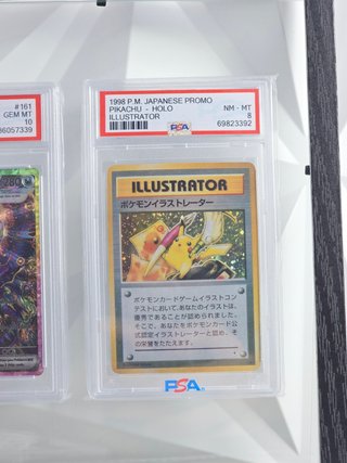 Cuadro Cartas Pokémon PSA Mewtwo Umbreon Ilustrato