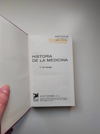 Historia de la medicina - P.Lain Entralgo