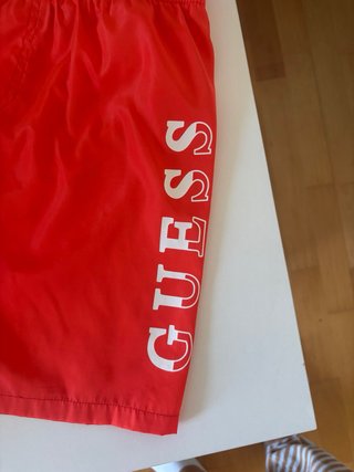 Bañadores Guess Azul y Naranja