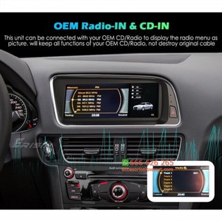 RADIO NAVEGADOR GPS ESPECIFICO PARA AUDI Q5 2008-