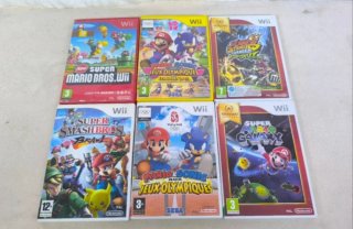 Reservado  Juegos Wii y Nunchuk