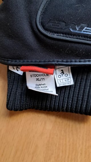 Five Stockholm GTX guantes de moto de invierno Neg