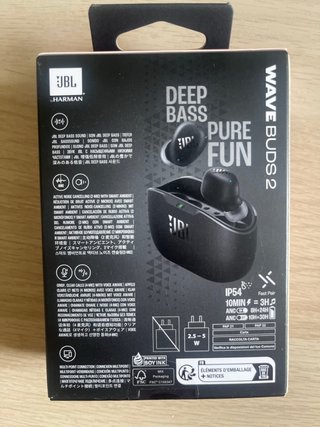 Auriculares JBL Wave Buds 2 Negros