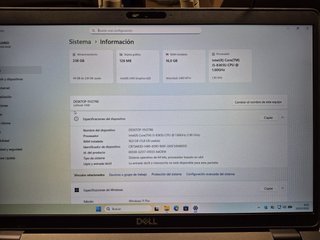Portátil Dell Latitude 5500 Negro