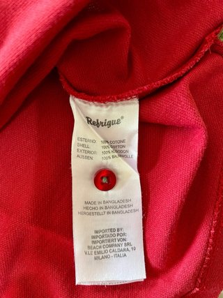 Polo Rebrigue rosso taglia L