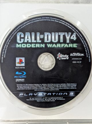 Call of Duty 4 Modern Warfare, Sony PS3
