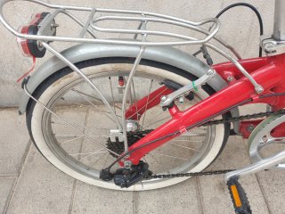 Bicicleta Plegable Dahon Roja