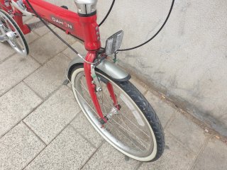 Bicicleta Plegable Dahon Roja