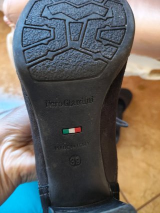 Nero Giardini Scarpe Tacco Nero/Marrone