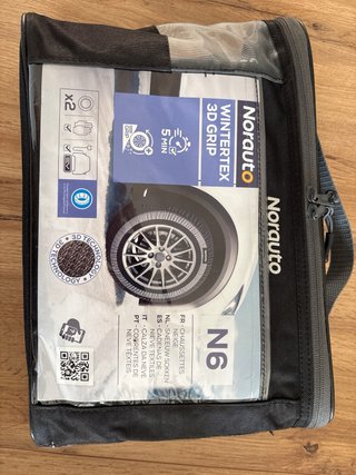2 Cadenas Nieve Norauto Wintertex 3D Grip N6