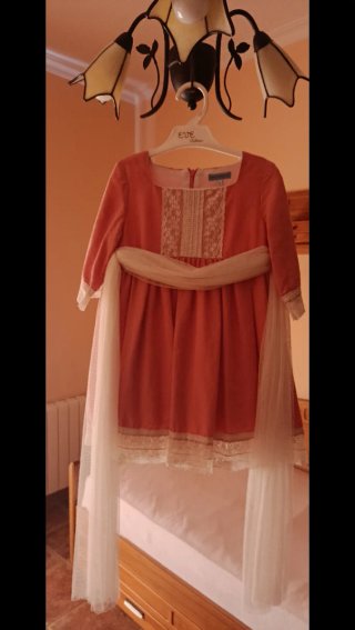 Vestido ceremonia niña talla 6