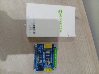 Placa Raspberry Pi AD/DA WH