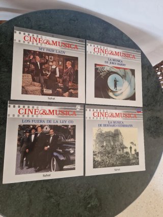 Colección Vinilos Cine&Musica Bandas Sonoras