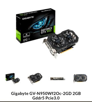 Tarjeta Gráfica Gigabyte