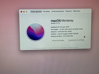MacBook Air 13' 2017 (A1466)