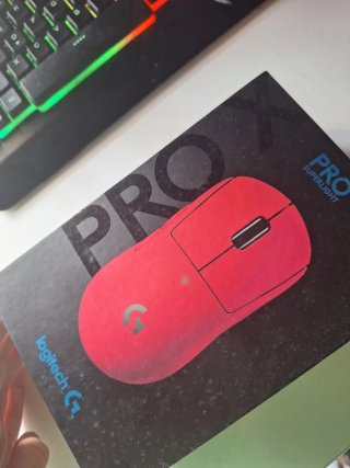 Ratón Logitech PRO X Superlight Rojo