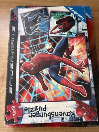 Pack 4 Puzzles Rey Leon- Spiderman -Cars - piratas