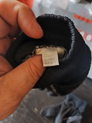 Guantes Ziener negros Talla 9.5