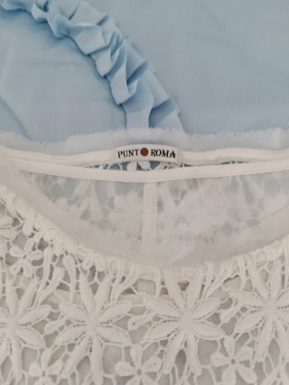 Blusa encaje fiesta talla 50 nueva