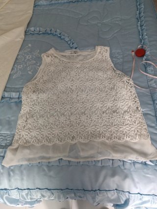 Blusa encaje fiesta talla 50 nueva