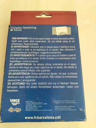 Flotador Aro FC Barcelona 50cm