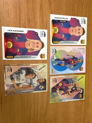 Cromos Liga F - Laia Aleixandri, Alexia Putellas
