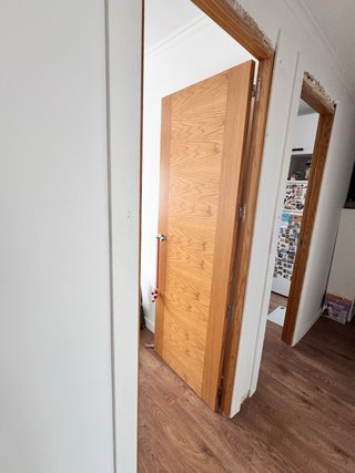 Puertas de interior macizas de madera