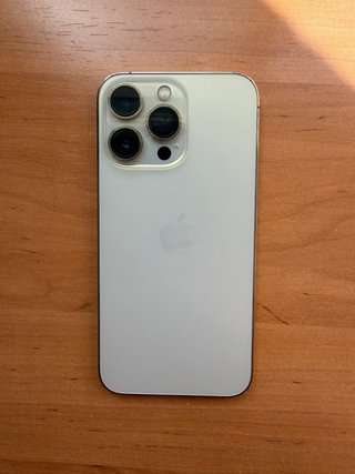 iPhone 13 Pro 128GB Gold IMPECABLE 80% + funda