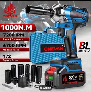 Pistola de impacto a batería 1000NM