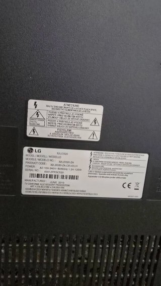 Televisor LG Negro