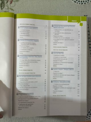 Religión Católica 1º Bachillerato