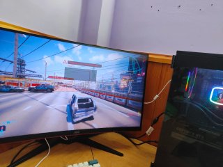 Monitor Curvo AOC C27G1 Negro/Rojo