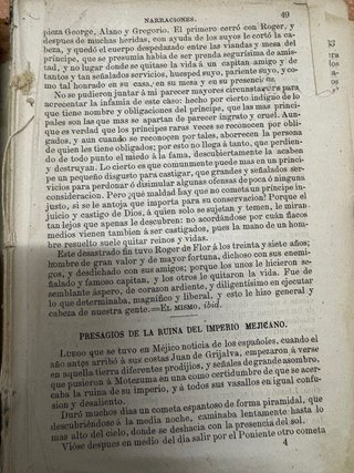 colección de trozos y modelos de literatura españo