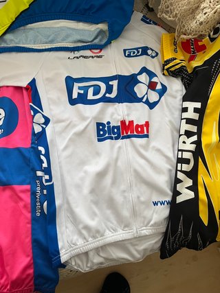 Maillots Ciclismo Vintage Lampre, FDJ, ONCE